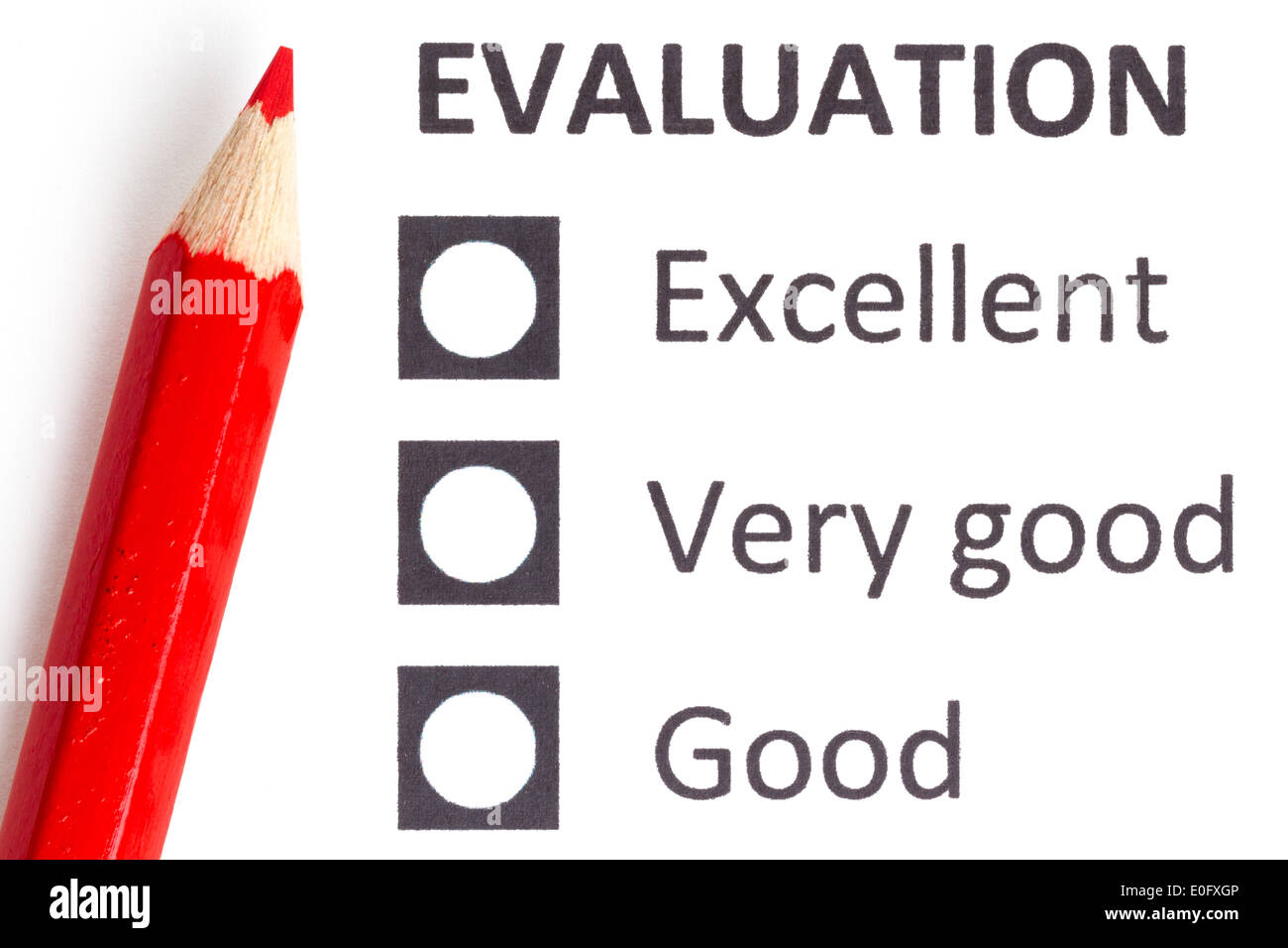 Checklist with a pencil hi-res stock photography and images - Alamy