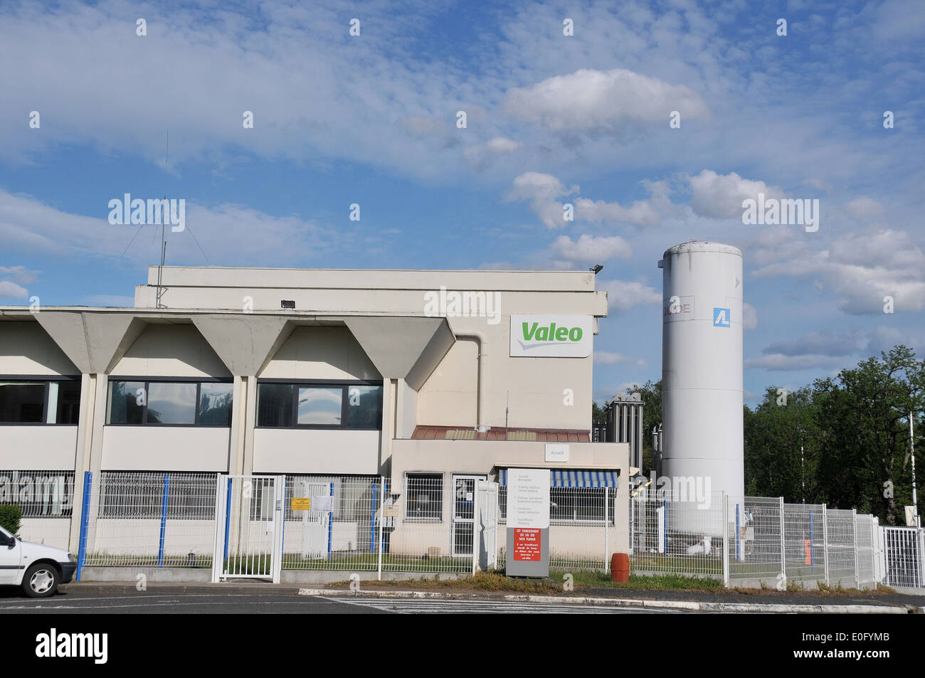 Valeo factory Sainte-Florine Haute-Loire Auvergne France Stock Photo