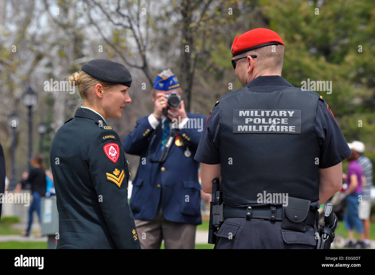 Canadian Army Female Hi-Res Stock Photography And Images - Alamy