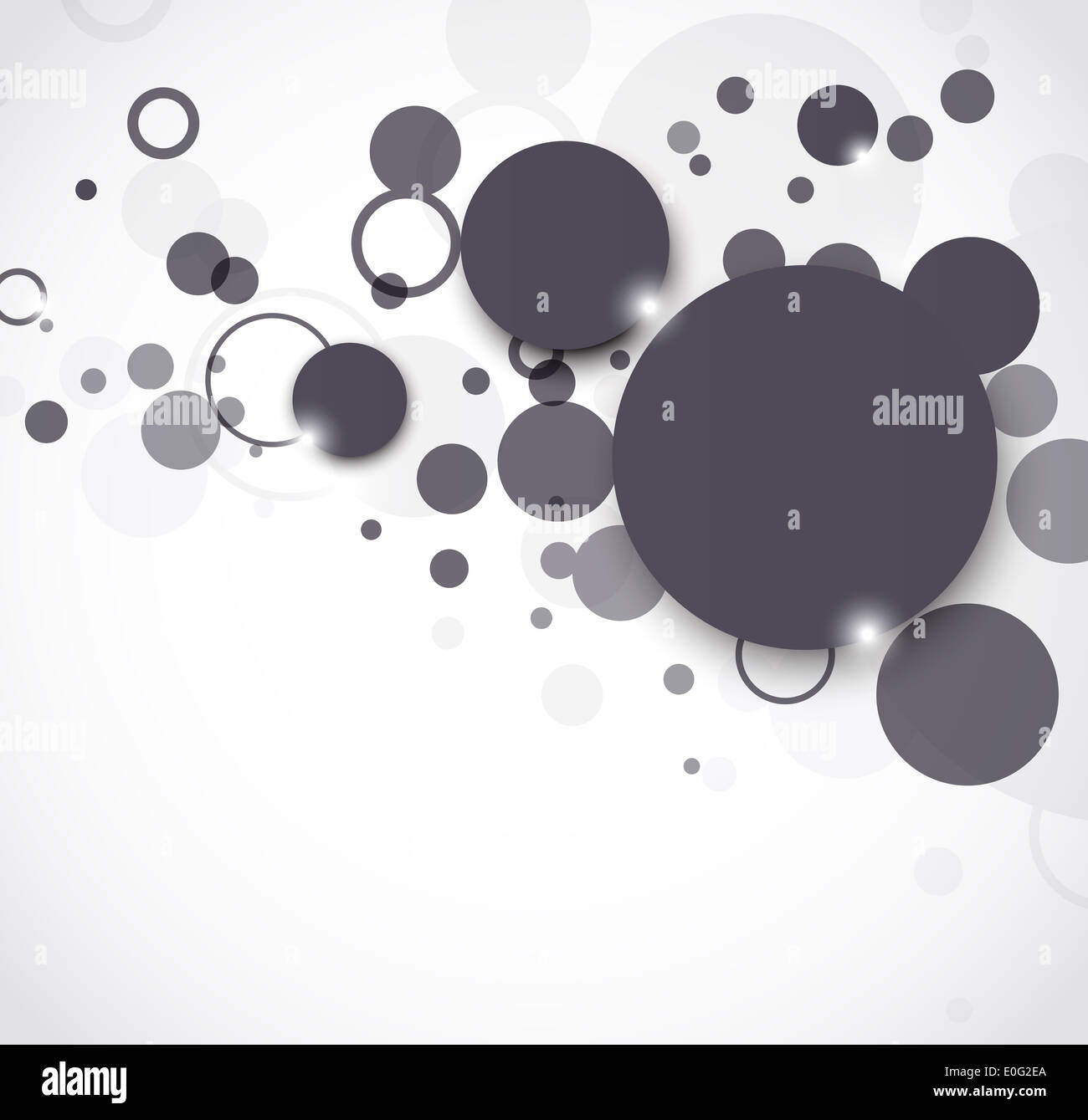 Vector circles black and white hi-res stock photography and images - Alamy
