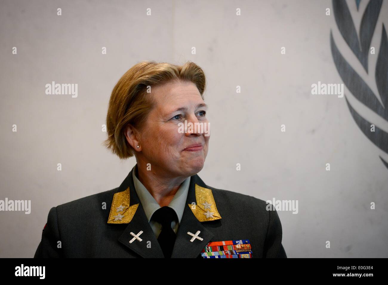 New York, UN headquarters in New York. 12th May, 2014. Major General ...