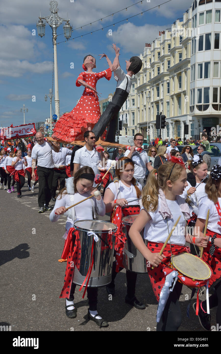 Children's Parade, Brighton, England 140503 61362 Stock Photo