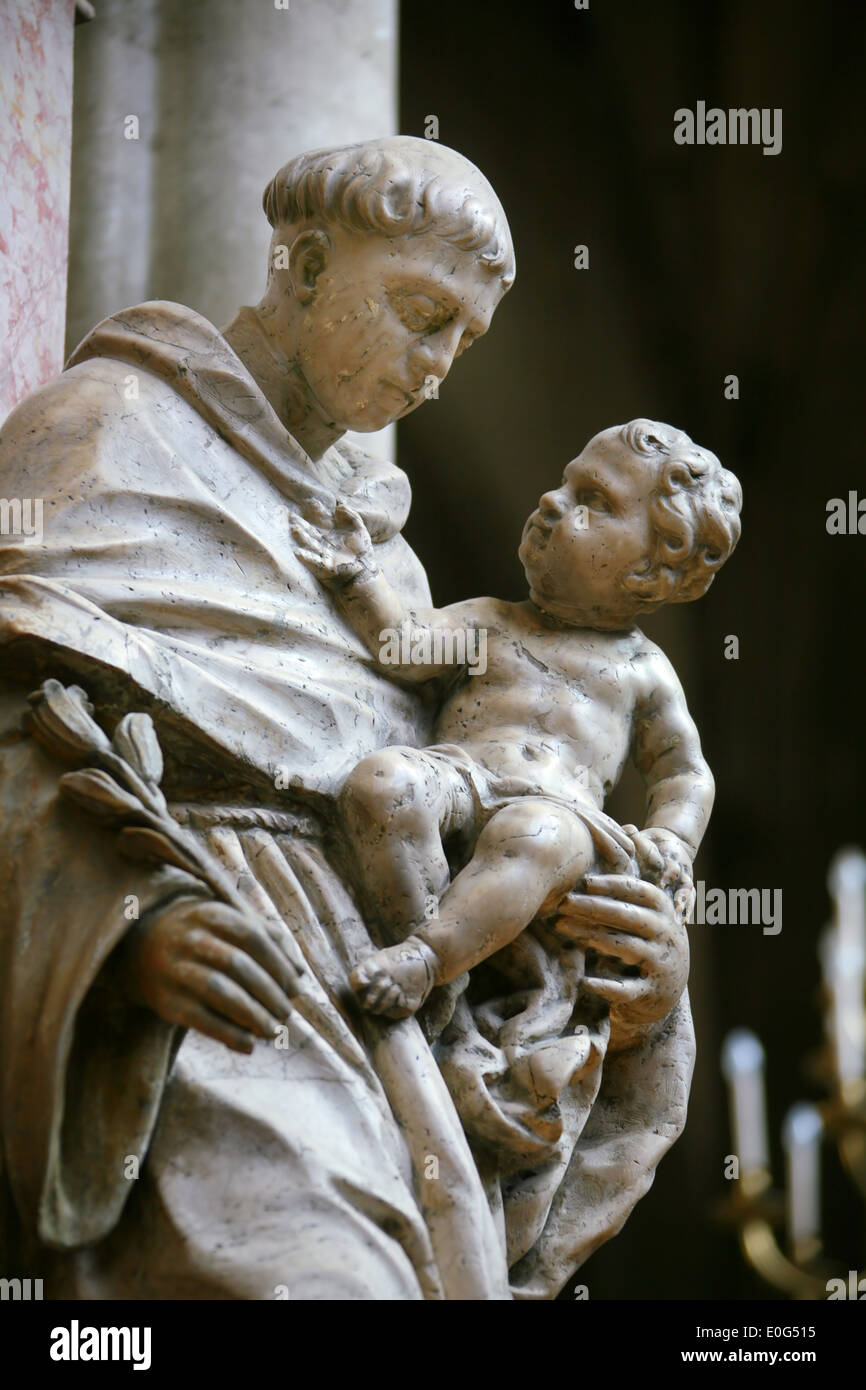 'Vienna, Stephansdom, Saint Antonius; ', 'Wien, Sankt Antonius; ' Stock Photo