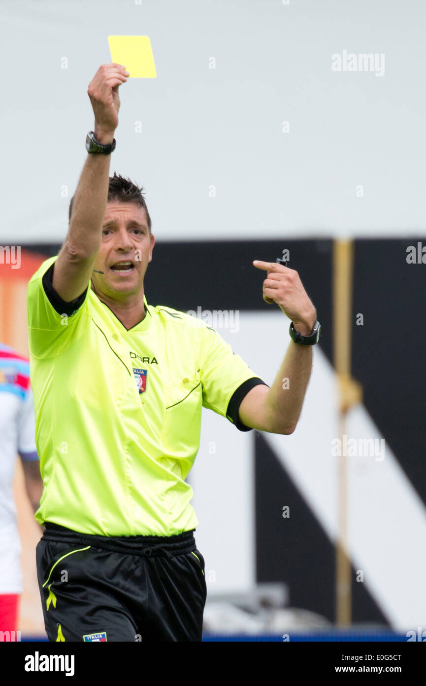 Bologna, Italy. 10th May, 2014. Gianluca Rocchi (Referee) Football