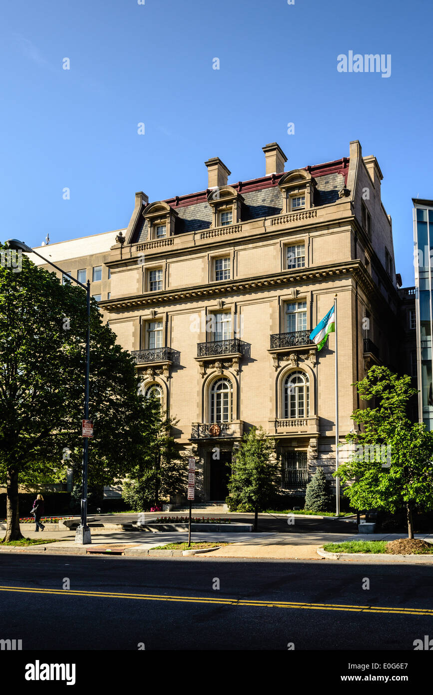 Embassy of the Republic of Uzbekistan, Clarence Moore House