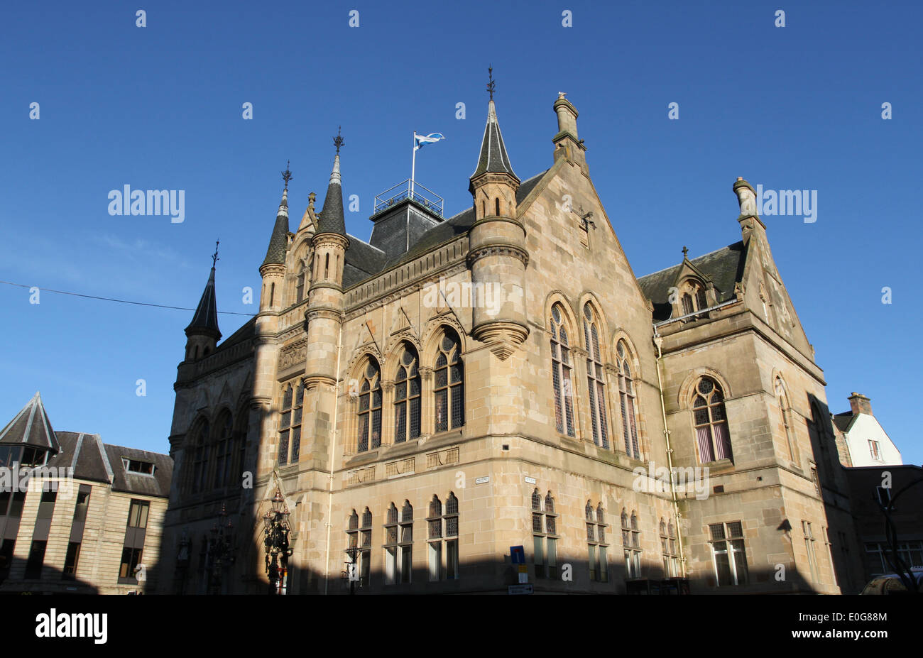 Scottish inverness street scene hi-res stock photography and images - Alamy