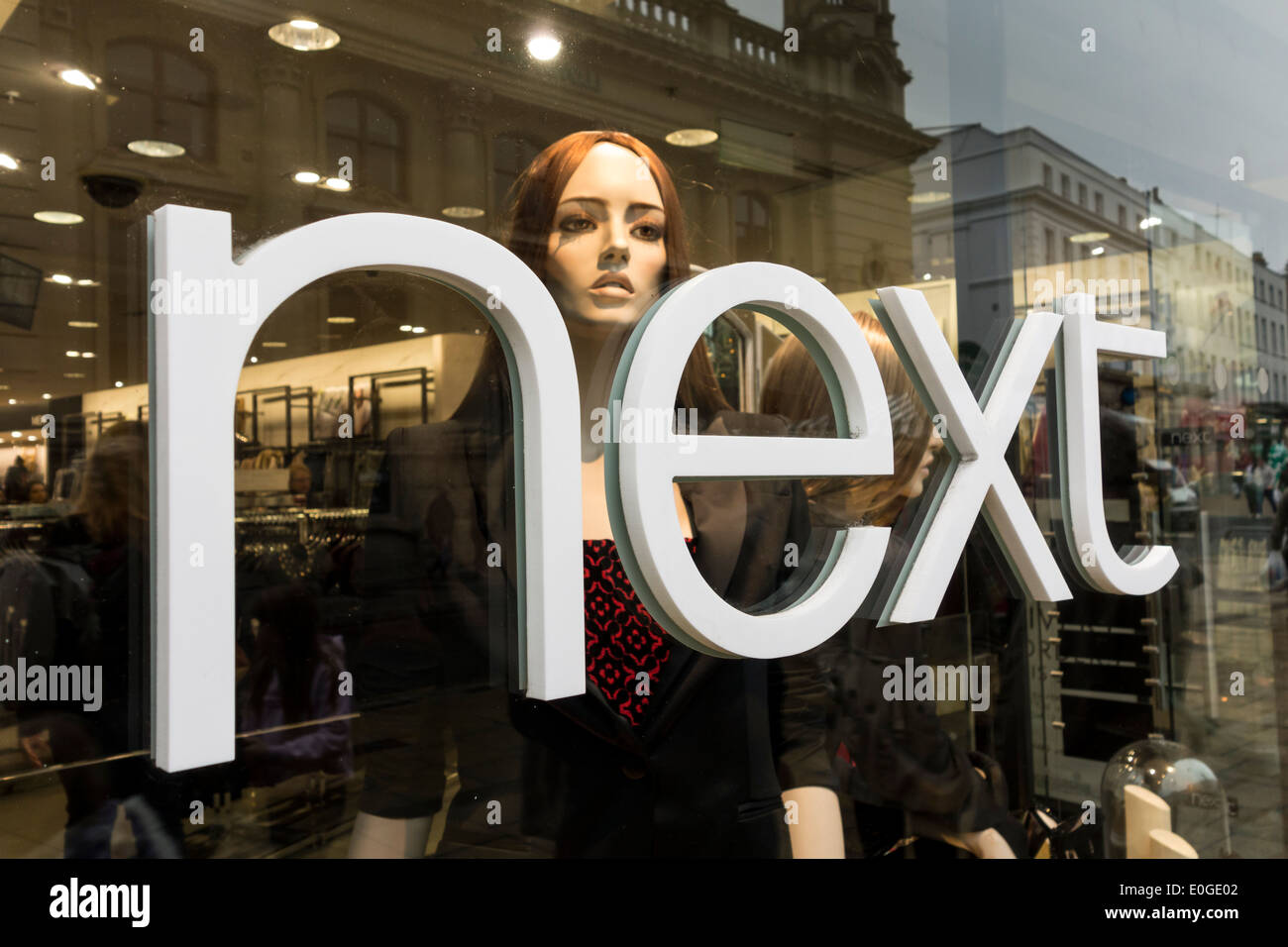 High street fashion retailer NEXT, UK Stock Photo Alamy