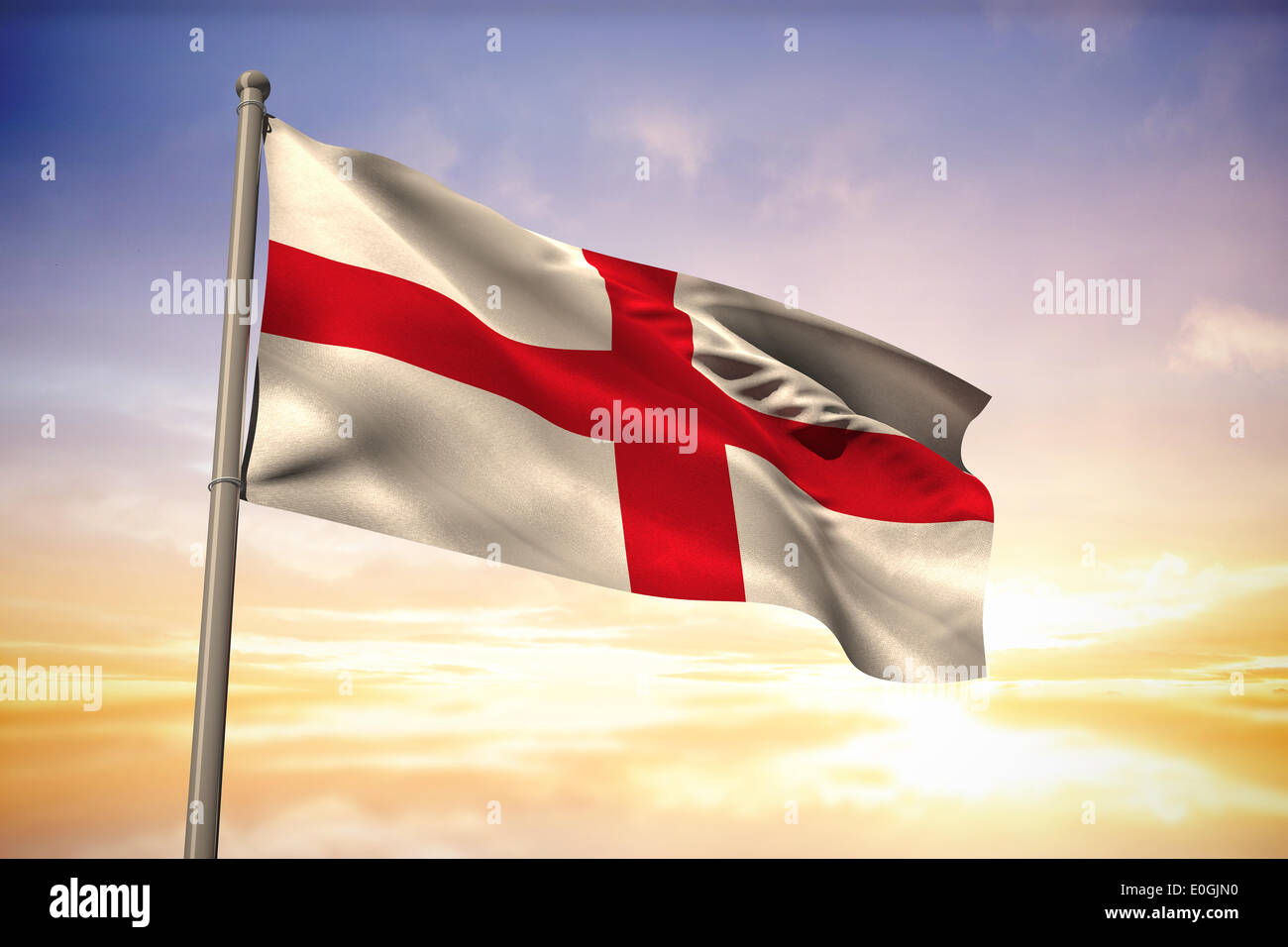 England national flag Stock Photo - Alamy