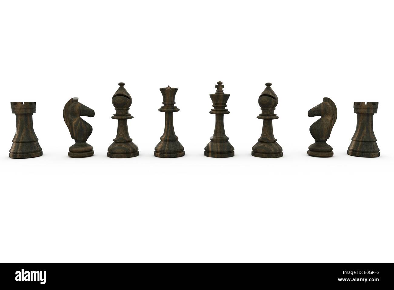 Black and White image of wooden chess pieces by OGphoto  Cool wallpapers  black and white, Black and white picture wall, Black and white photo wall