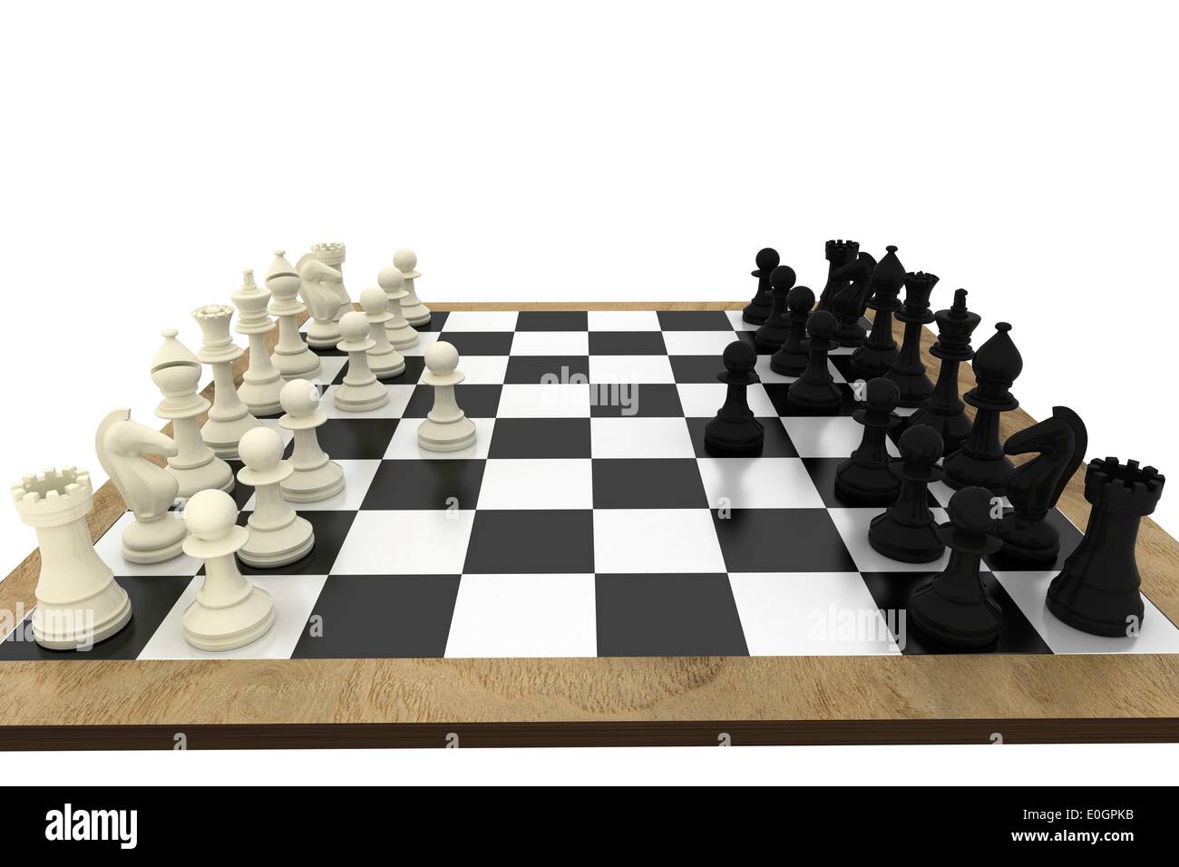 Chess play sketch Cut Out Stock Images & Pictures - Alamy