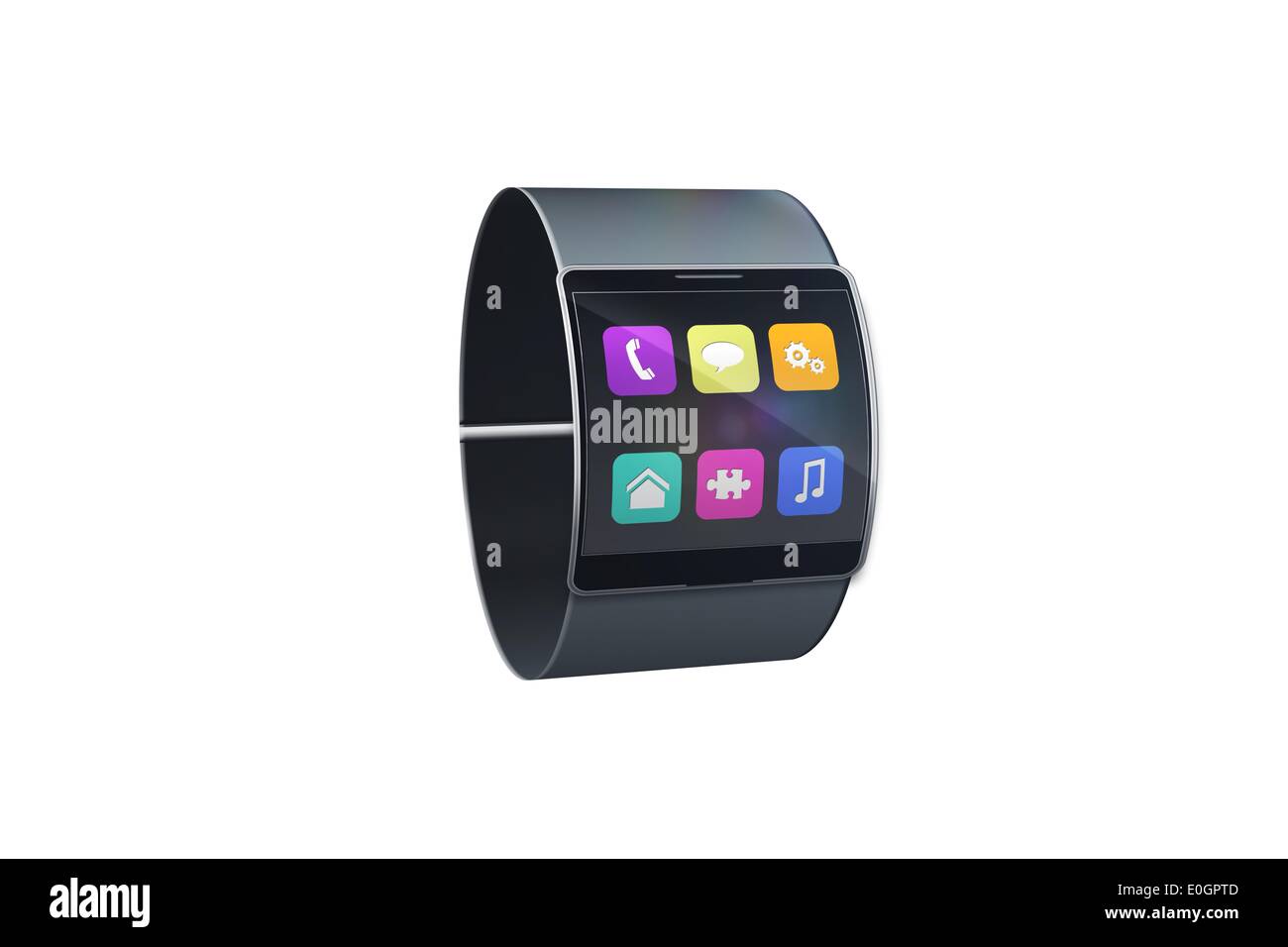 futuristic wrist watch