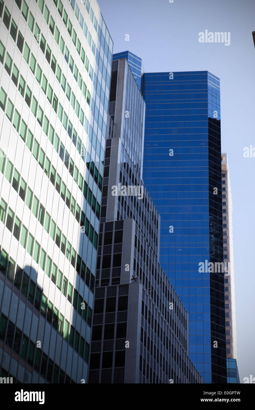 Low angle view of skyscrapers Stock Photo - Alamy