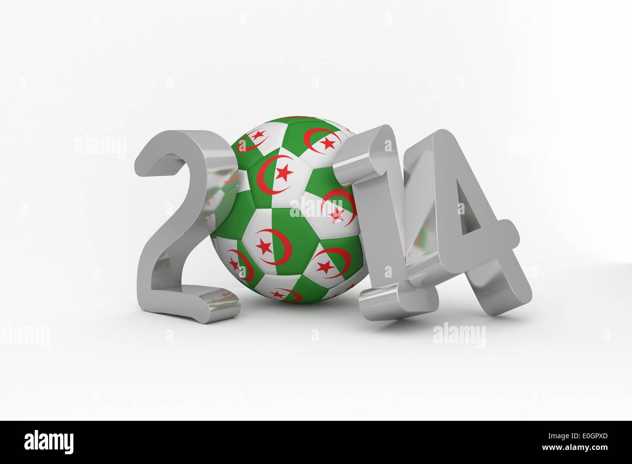 Algeria world cup 2014 Stock Photo