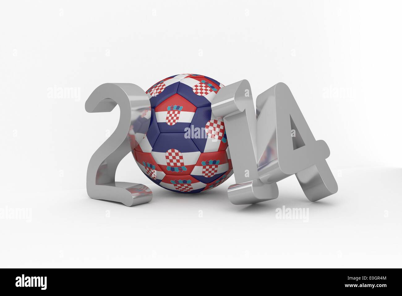 Croatia world cup 2014 Stock Photo