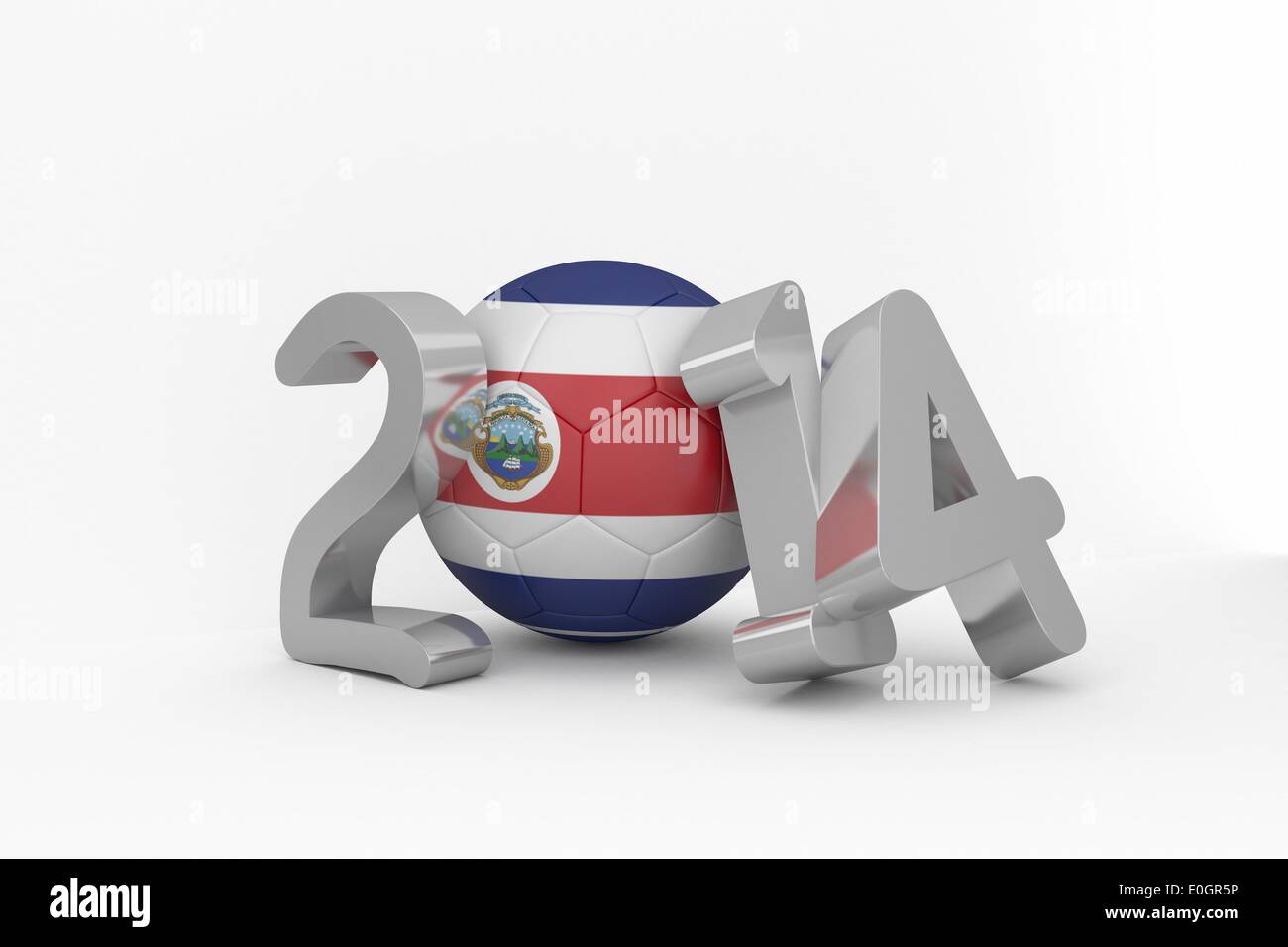 Costa rica world cup 2014 Stock Photo