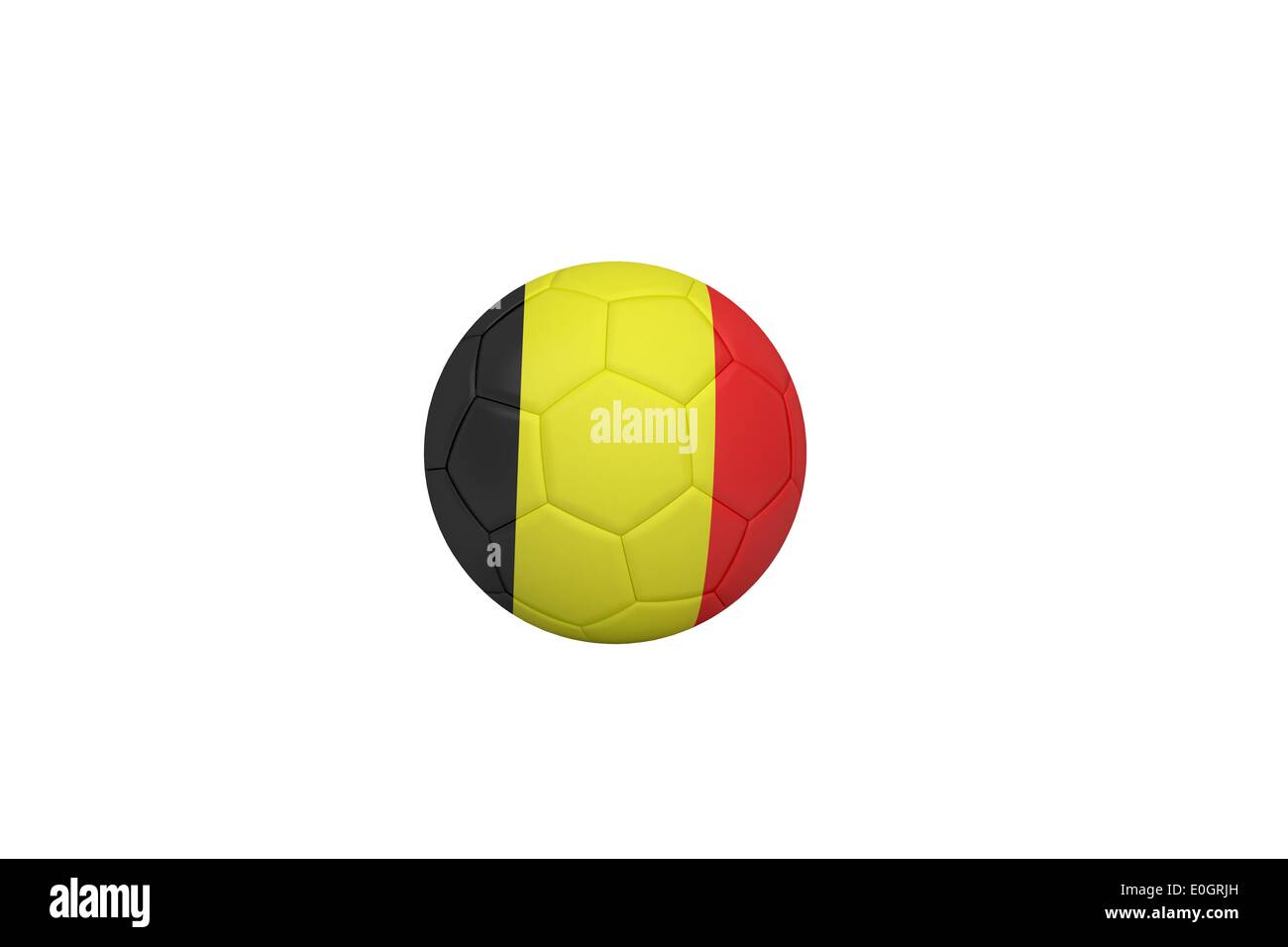 Football in germany colours Stock Photo