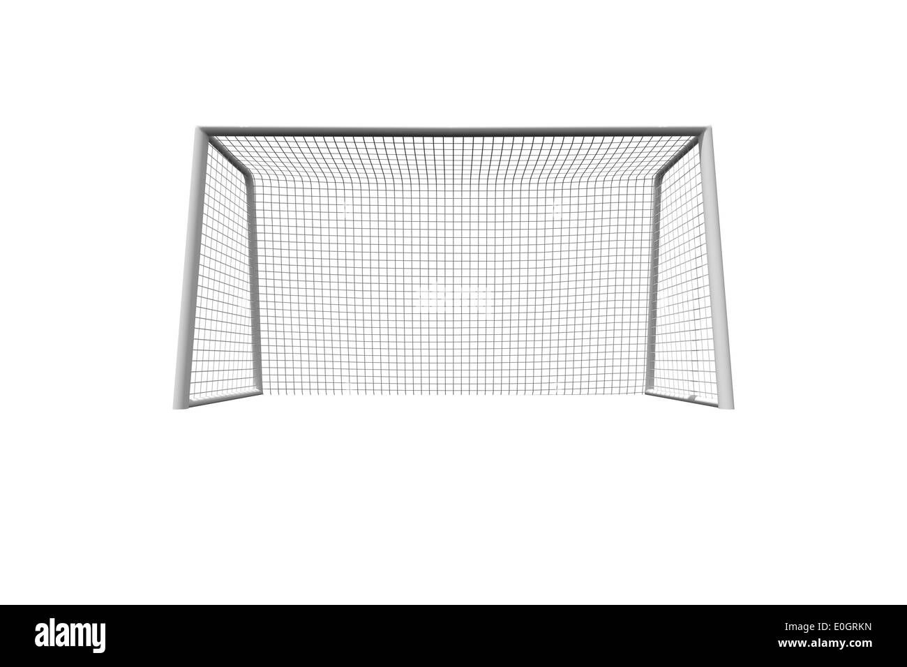 Soccer goal Stock Photo