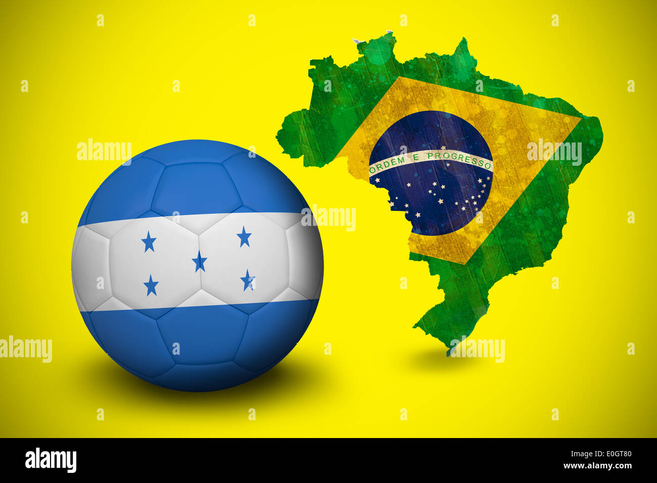 Fanion Vintage Honduras Federacion National Deportiva - Drapeau Football Rétro, Déco Supporter