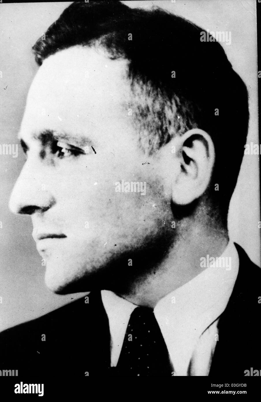 Jan. 01, 1940 - Berlin, Germany - Nazi KLAUS BARBIE, who from 1942-1944 was  the German Commander in Lyon, responsible for 'crimes against humanity'  including deportation of French Jews to death camps,