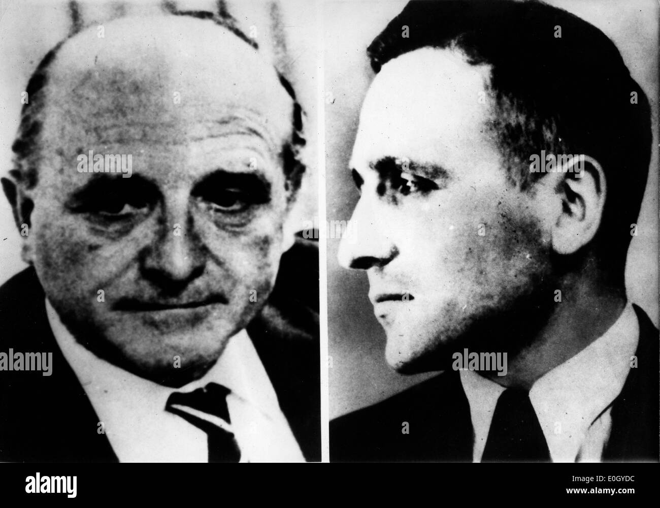Jan. 01, 1940 - Germany - File Photo. Nazi leader KLAUS BARBIE (in both pictures). KEYSTO Stock Photo