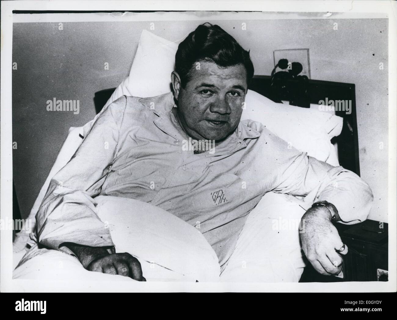 Jan 1, 1940 - Babe (Ruth) Baseball Player (exact date unknown) Stock Photo