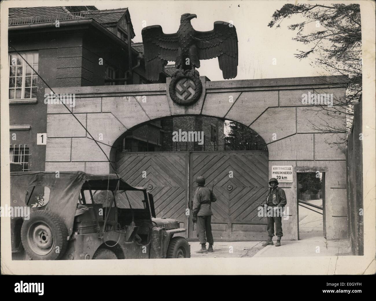 Jan 1, 1940 - File War - WW II Concentration Camps exact date unknown Stock Photo