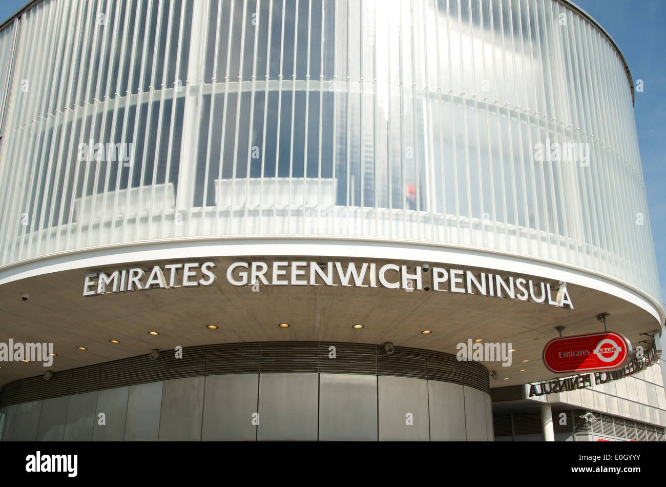 Emirates Airline Cable Car, Greenwich Peninsula, London, England Stock