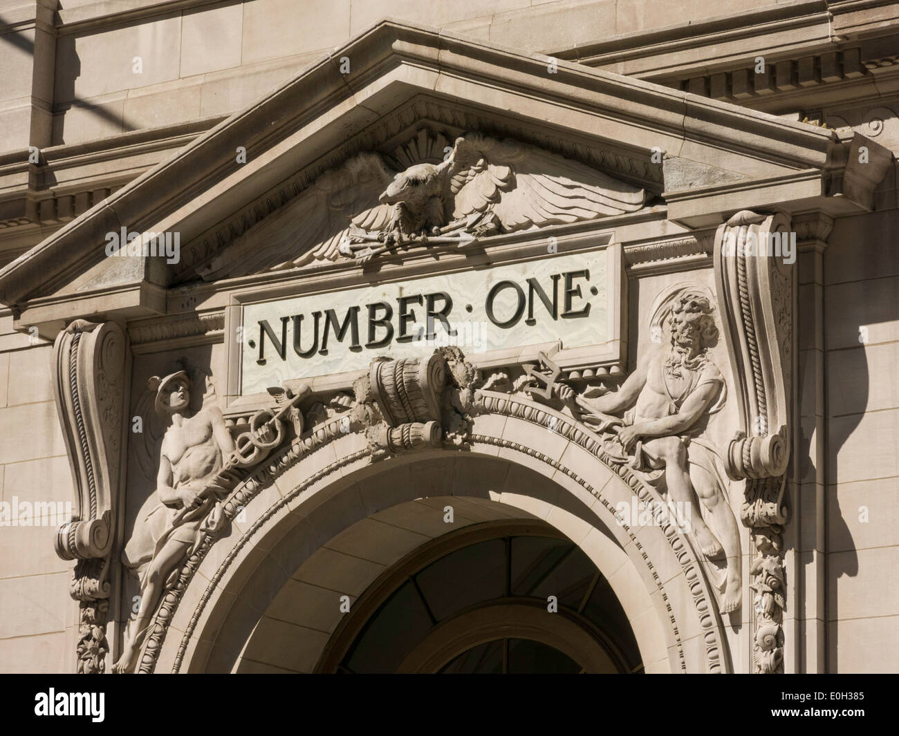 Number One Broadway, Lower Manhattan, NYC Stock Photo Alamy