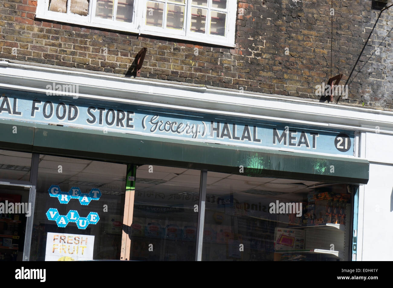Halal meat sign hires stock photography and images Alamy