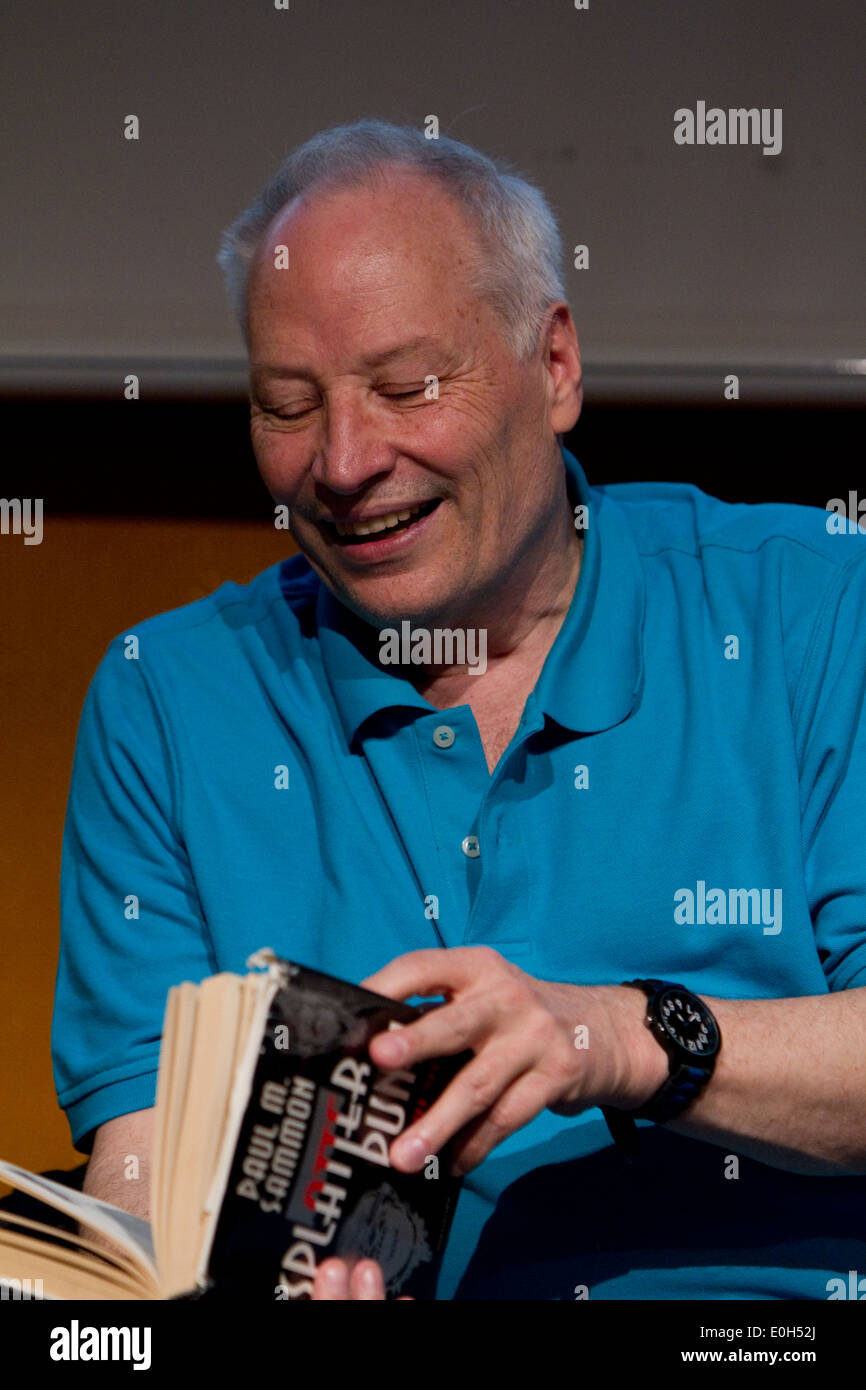 American writer Joe R. Lansdale looking through a book Stock Photo - Alamy