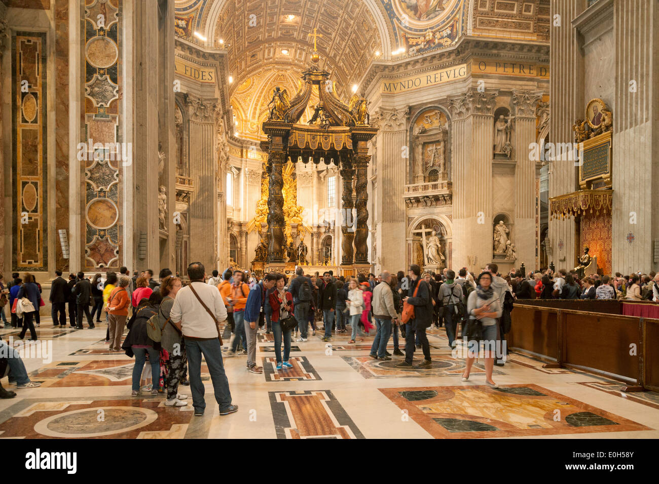 Church Inside Vatican High Resolution Stock Photography And Images Alamy