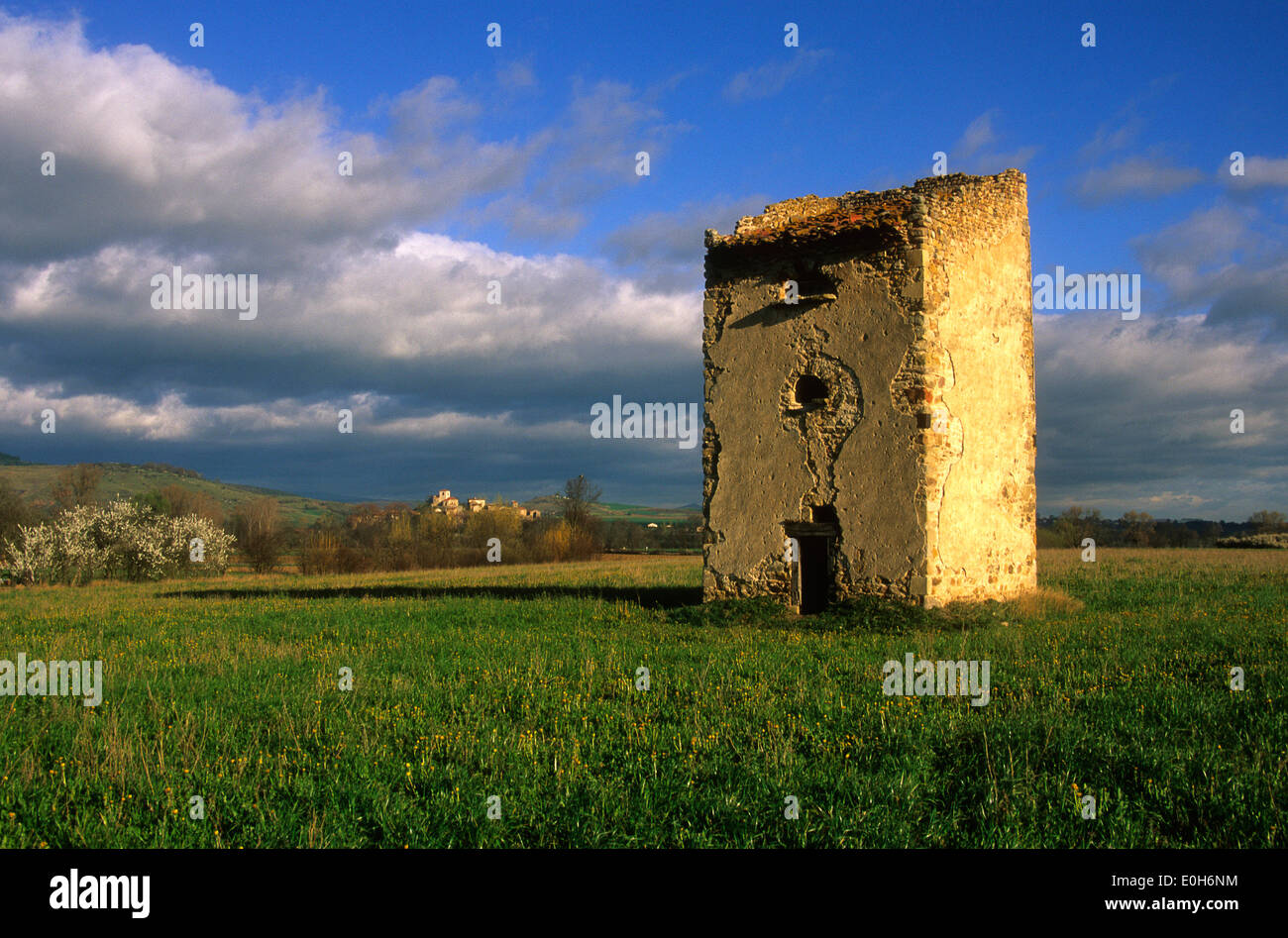 Dovecote / pigeonniere, Brivadois,  Auvergne, France, Europe Stock Photo