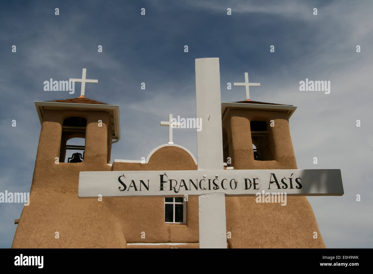 San Francisco de Asis Mission Church in New Mexico Stock Photo - Alamy