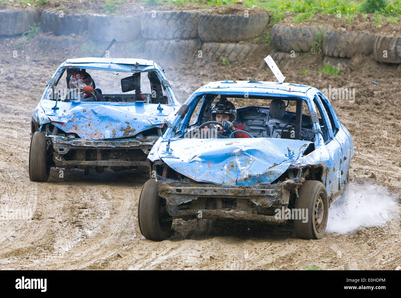 Stansted Raceway Banger Racing High Resolution Stock Photography and ...
