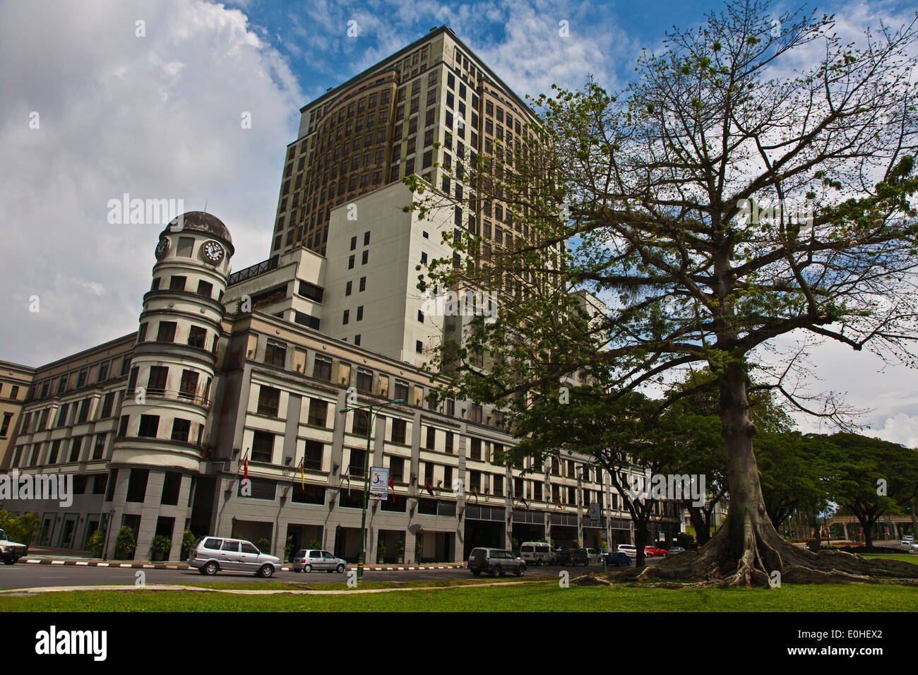 A classical building in the city of KUCHING - SARAWAK, BORNEO, MALAYSIA Stock Photo
