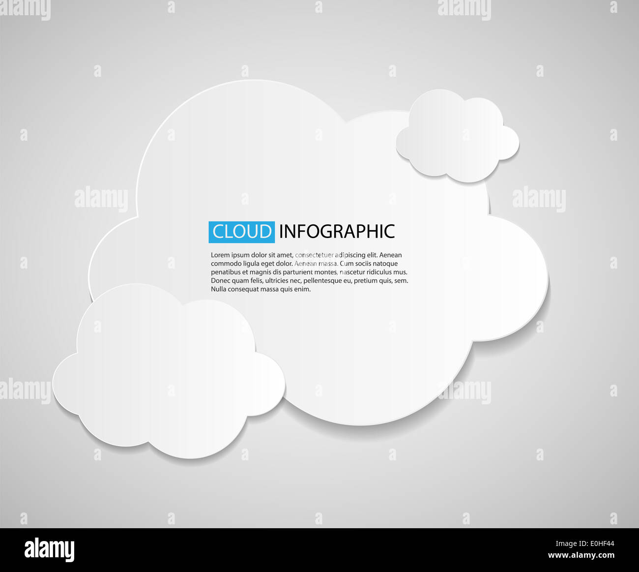 Cloud Computing Business Concept Vector Illustration Stock Photo - Alamy