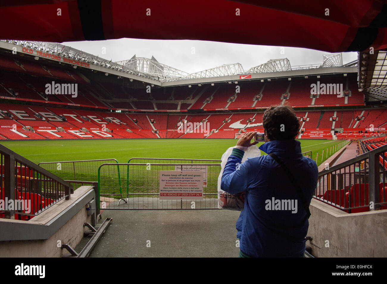 Theatre Of Dreams Old Trafford Football Stadium Home Of Manchester 