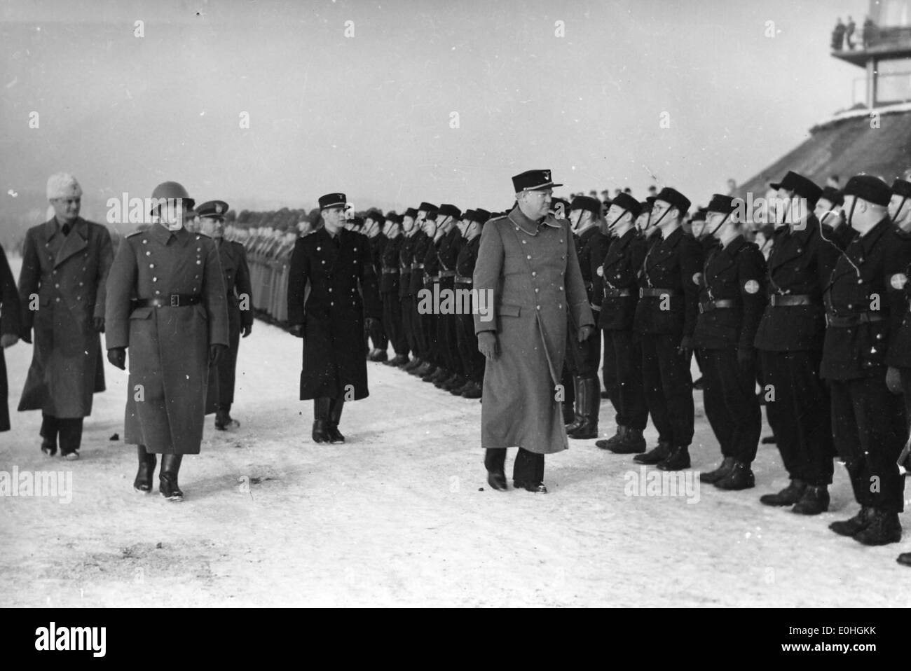 Second world war marks Black and White Stock Photos & Images - Alamy