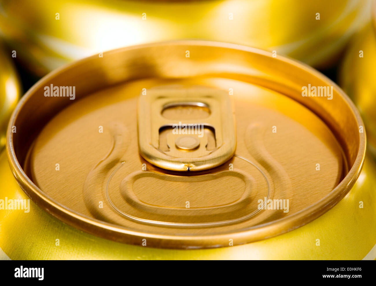 Metal beer can, unopened, alcohol and drink theme Stock Photo Alamy