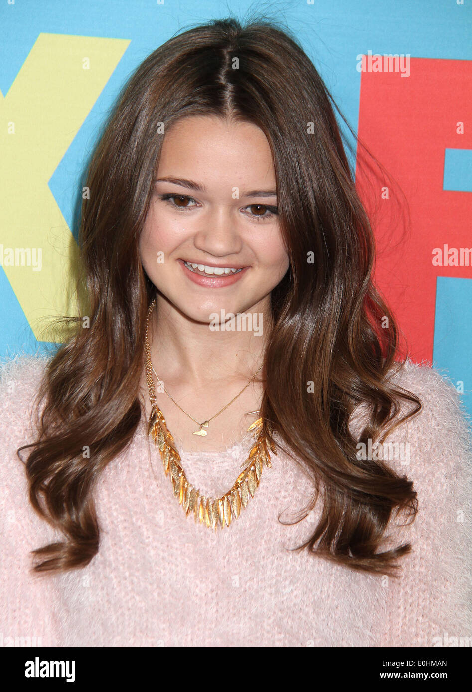 New York, New York, USA. 12th May, 2014. Actress CIARA BRAVO attends