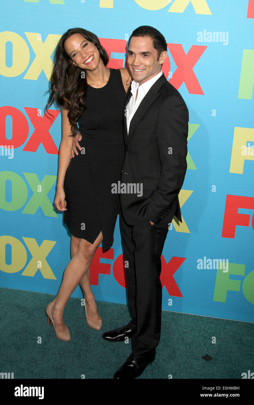 New York, New York, USA. 12th May, 2014. Actors CAROLINE FORD and REECE RITCHIE attend the 2014 FOX Upfront Presentation held at the Beacon Theater. Credit:  Nancy Kaszerman/ZUMAPRESS.com/Alamy Live News Stock Photo