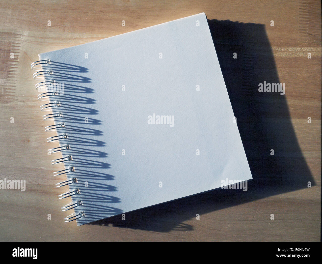 Blank reporters notebook Stock Photo - Alamy