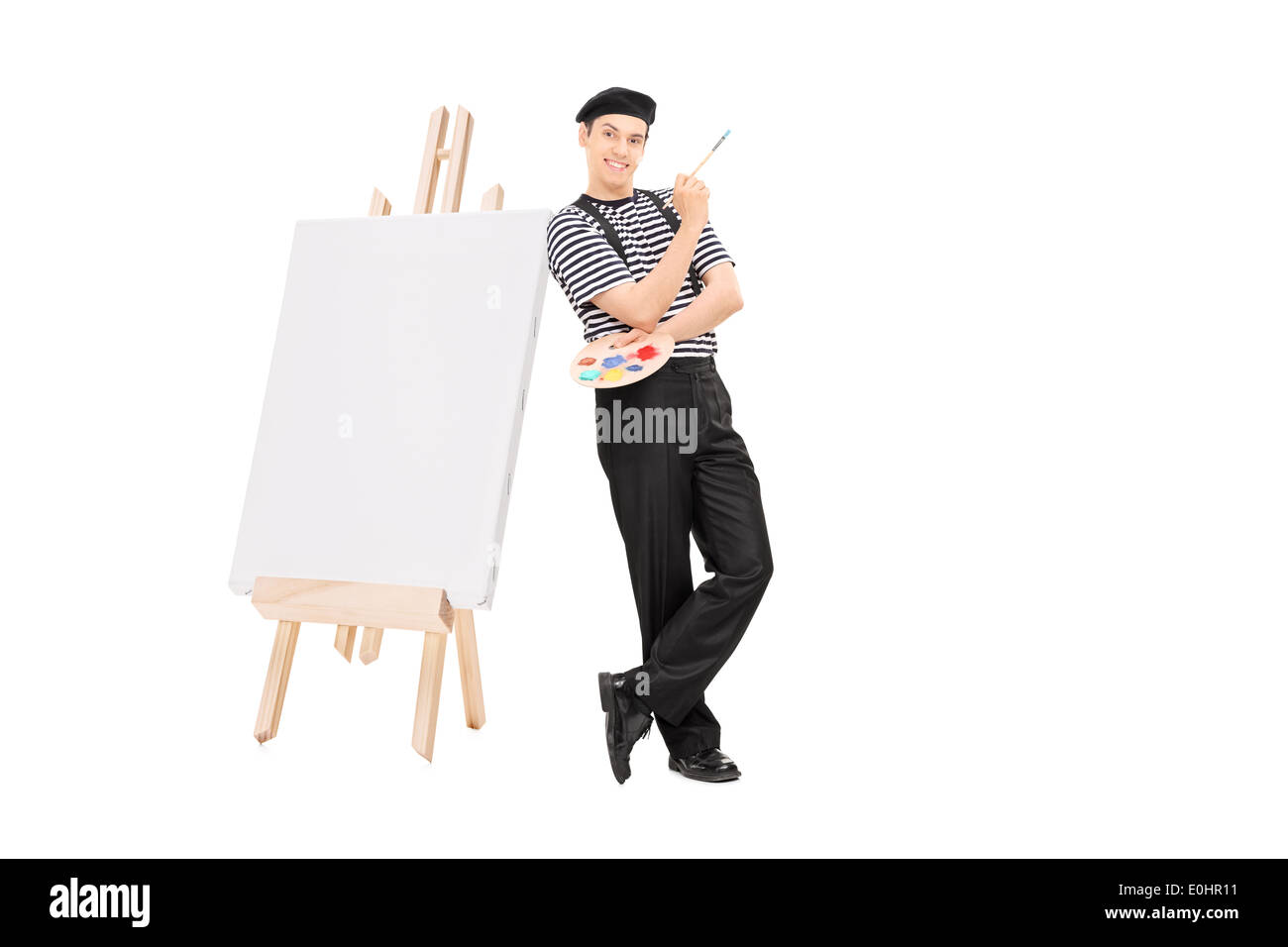Artist at easel hi-res stock photography and images - Alamy