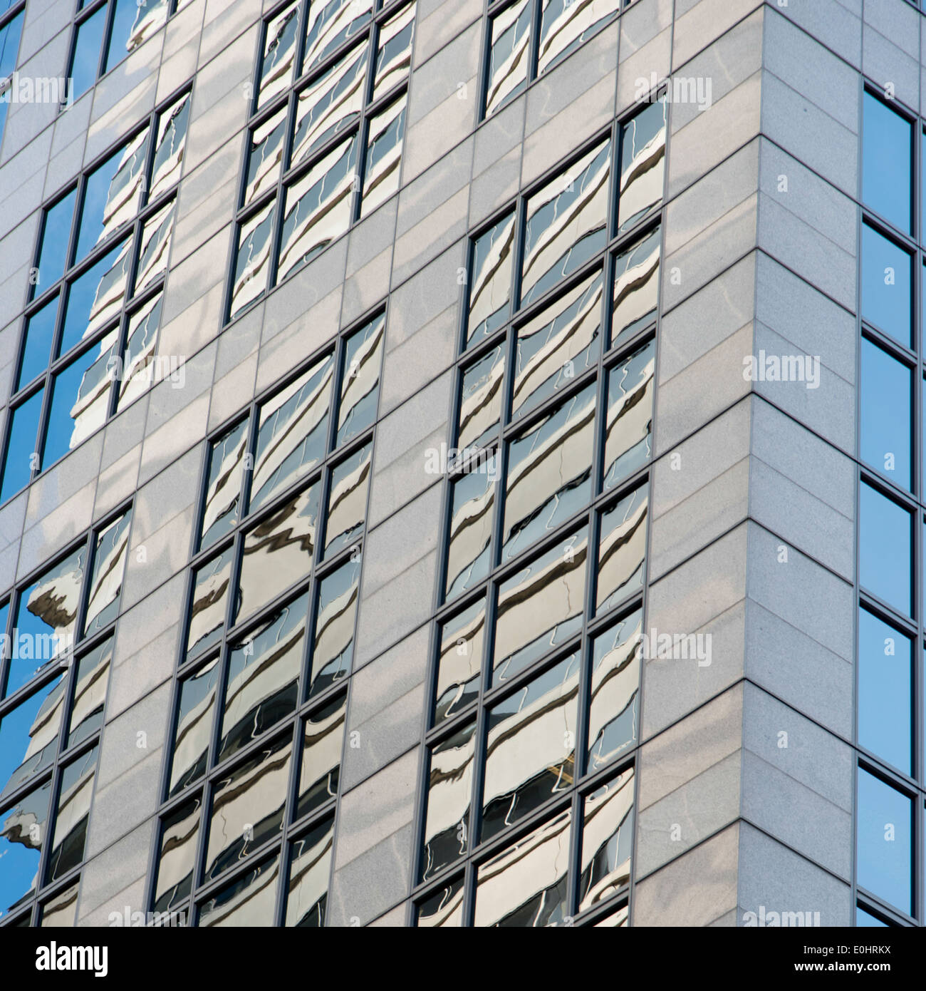 Architectural detail of a modern building, Seattle, Washington State