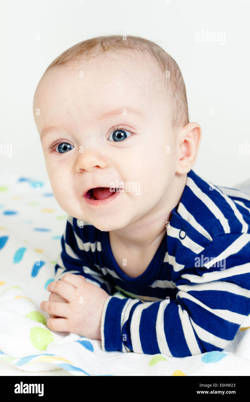 cute blue eyed baby boy