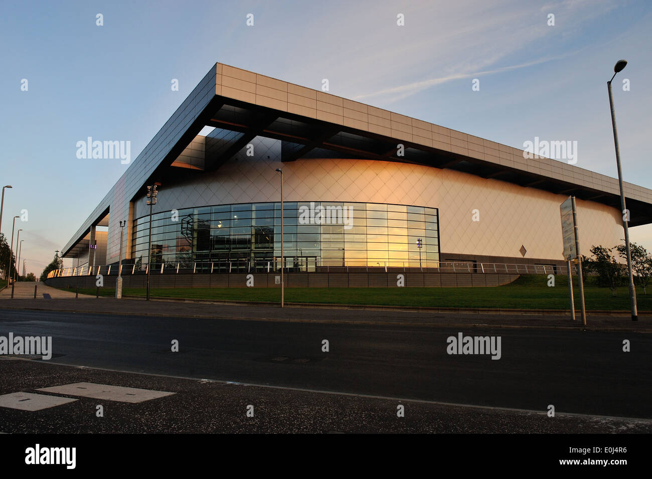 The Emirates Area, venue for the Commonwealth Games Stock Photo Alamy