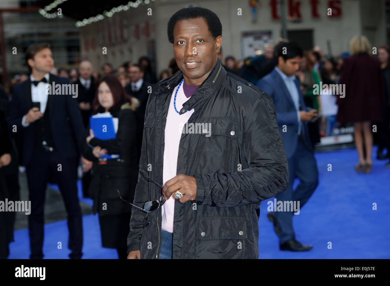 Wesley Snipes arrives for the UK Premiere of X-Men Days Of Future Past. Stock Photo