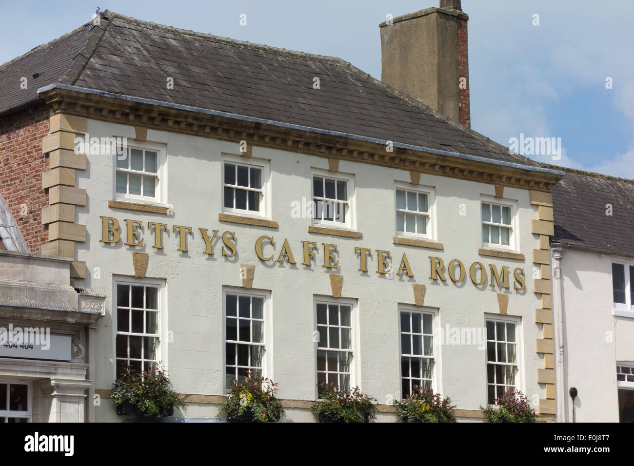 Betty's tea-rooms in the High Street in Northallerton North Yorkshire, UK Stock Photo