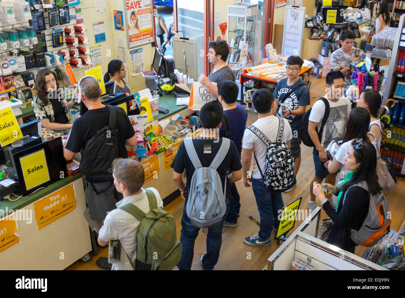 Sydney Australia,New South Wales,The Coop,bookstore,books,textbooks