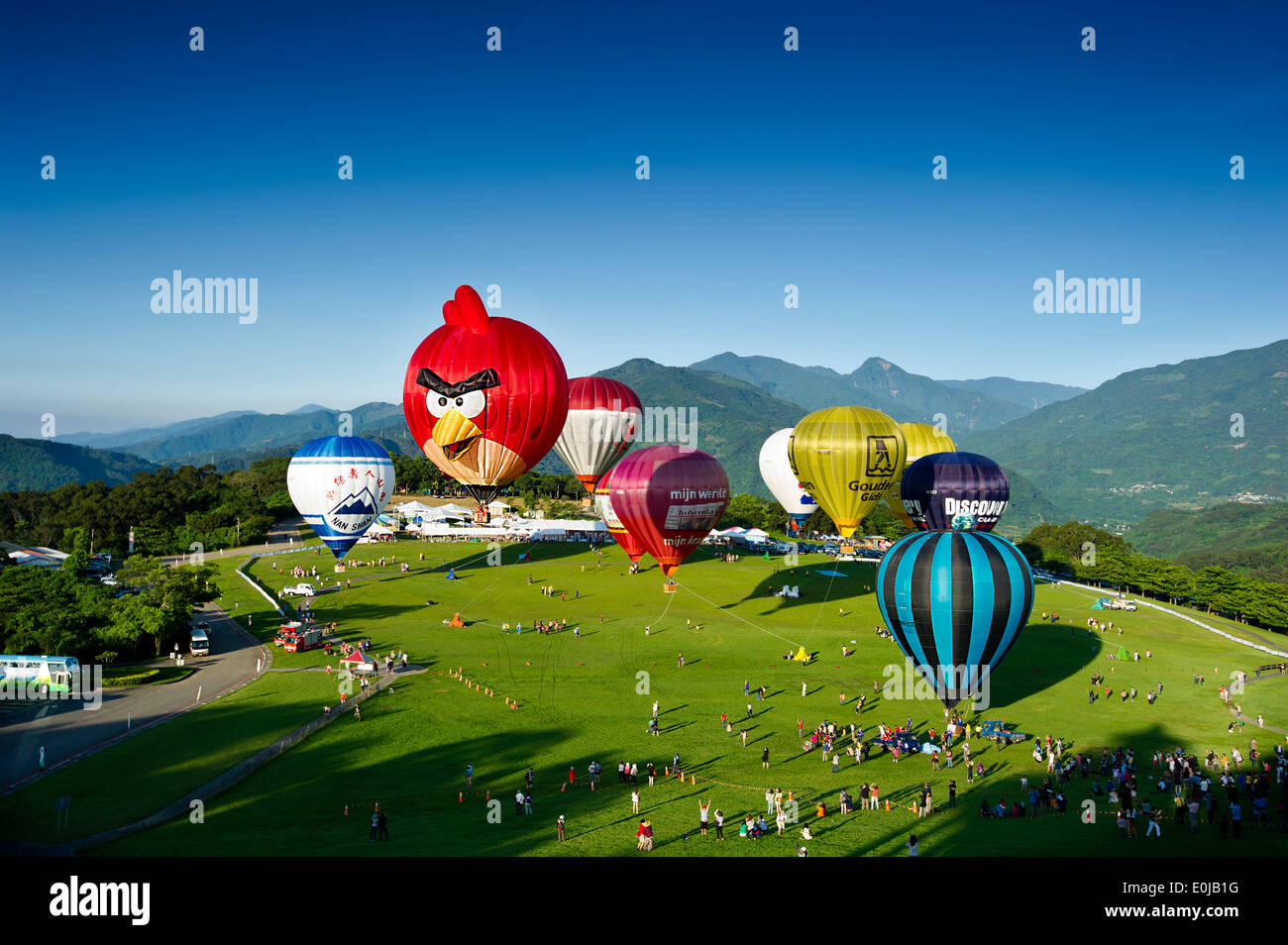Taiwan International Balloon Fiesta Stock Photo